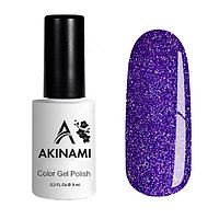 Akinami Гель-лак с шиммером Star Glow Color Gel Polish, 9 мл, 06