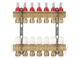 Коллекторная группа AVE777, 7 вых. AV Engineering (PRO серия Для теплого пола и водоснабжения)