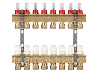 Коллекторная группа AVE777, 8 вых. AV Engineering (PRO серия Для теплого пола и водоснабжения)