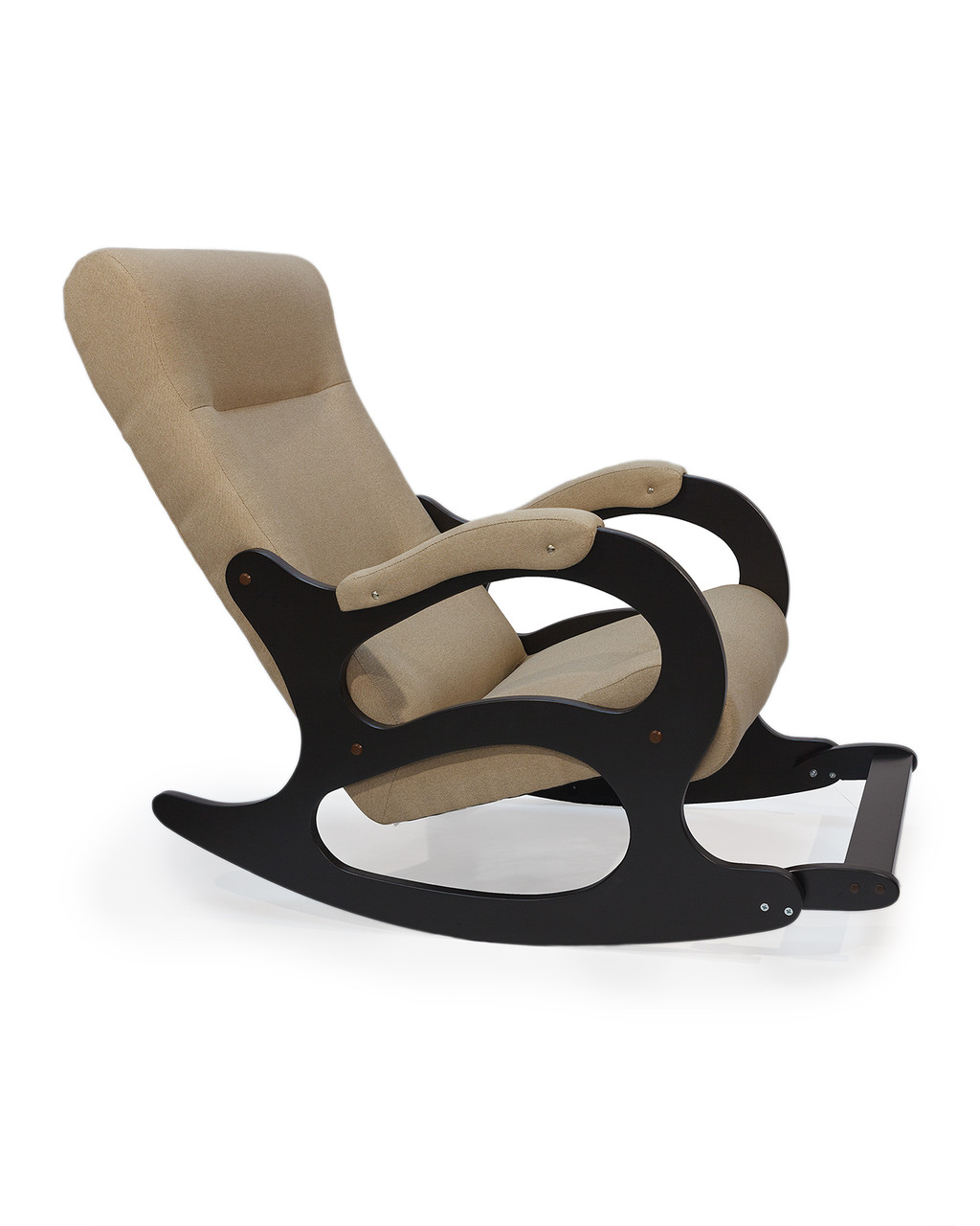 Кресло-качалка Бастион №2 с подножкой рогожка (UNITED 3) - фото 2 - id-p171299412