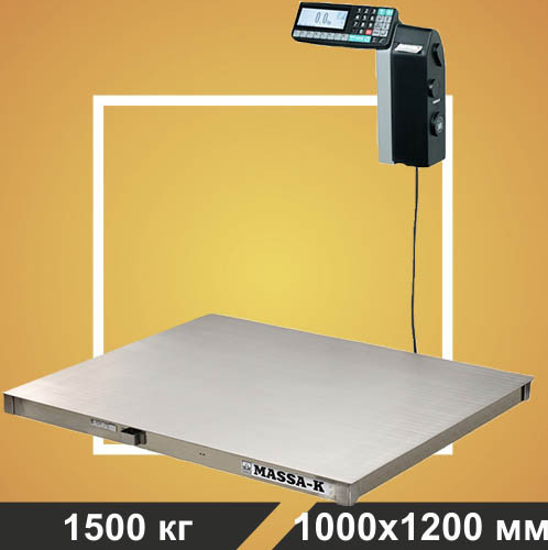 4D-PM.S-12/10-1500-RL Весы платформенные с печатью этикеток *