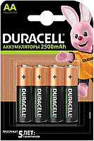 Аккумулятор DURACELL 2500mAh, 1 шт.