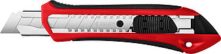 Нож с автостопом М-18А, сегмент. лезвия 18 мм, ЗУБР