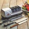 Проф. Электрическая Точилка Для Японских Ножей и европейских CHEF’SCHOICE CH/15XV Гарантия 3 года США, фото 3