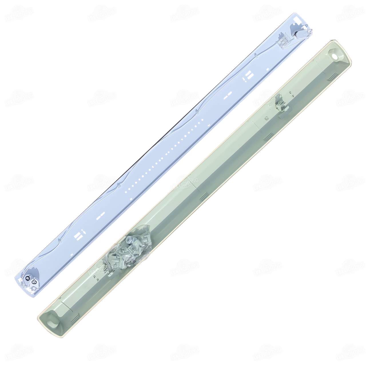 Светильник промышленный для LED ламп Т8 G13 LED-GS-2x600 IP65 (c монтажн. пластиной)