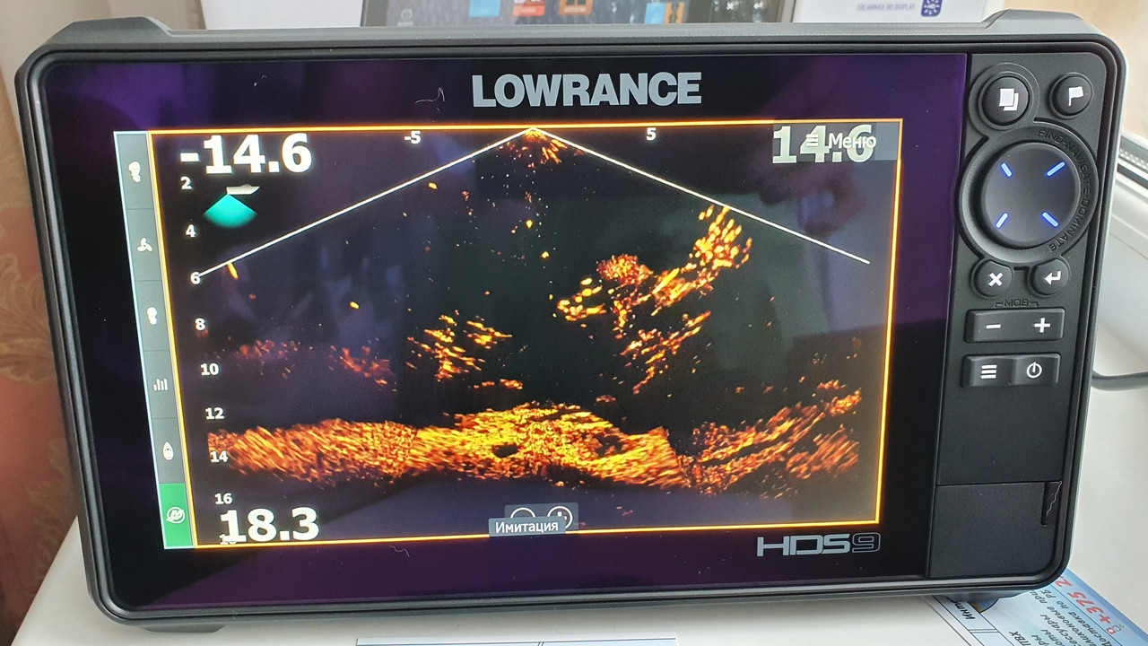 Эхолот Lowrance HDS-9 LIVE с датчиком ACTIVE IMAGING 3-В-1+ карты Беларуси 2023 - фото 5 - id-p90268768