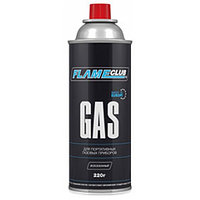 Газовый баллончик GAZ 220g/393ml (бутан 75%, пропан 25%) FLAMECLUB 70002