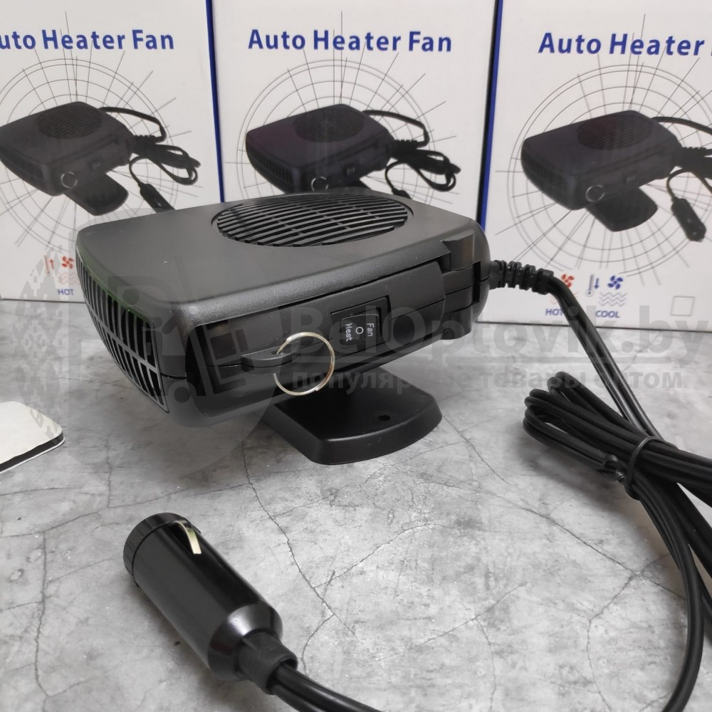 Автомобильный обогреватель 2 в 1 Auto Heater Fan sj-006 (12V/200W) - фото 6 - id-p171347779