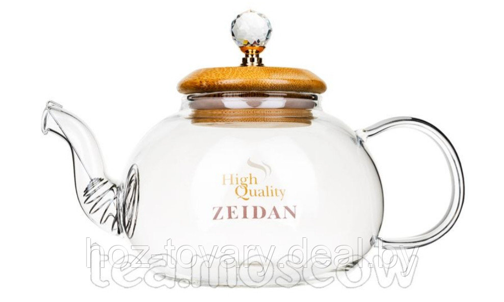 Чайник Zeidan заварочный стеклянный 0,8 л арт. Z 4305 - фото 3 - id-p171359448