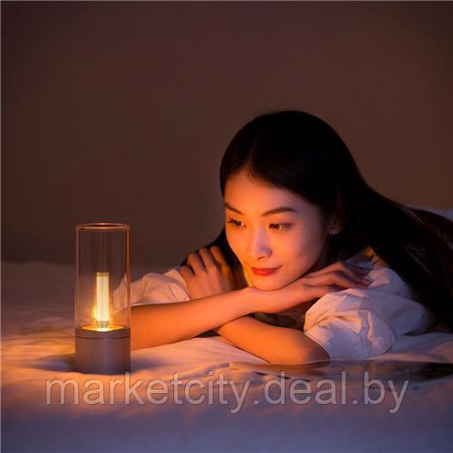 Ночник Xiaomi Yeelight (YLFW01YL) Smart Atmosphere Candela Light Gold (YL060) EU - фото 2 - id-p171371828