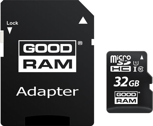 Карта памяти GOODRAM M1AA microSDHC M1AA-0320R12 32GB (с адаптером), фото 2