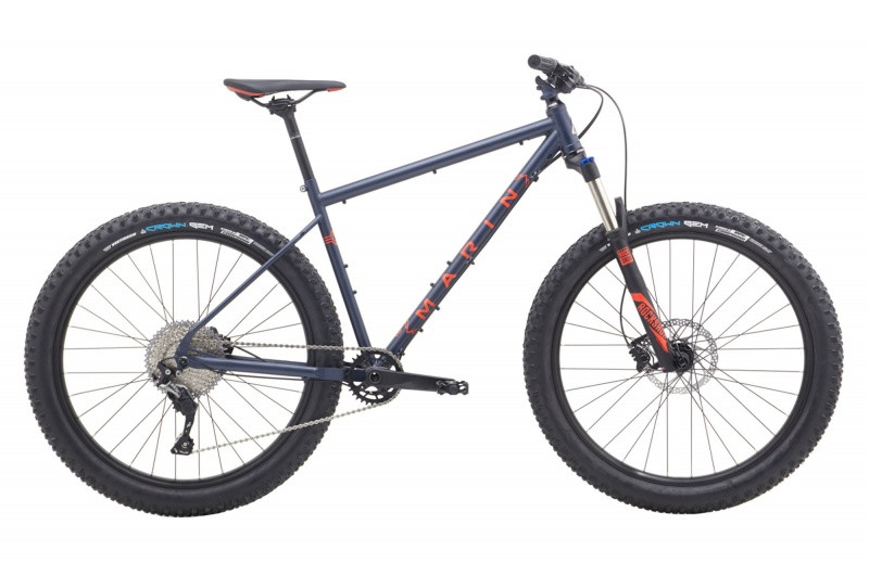 Велосипед Marin Pine Mountain 1 27.5+ Матовый темно-синий