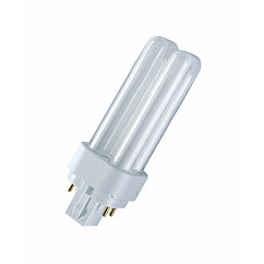 Лампа люминесцентная компактная КЛЛ DULUX D/E 13W/840 G24Q-1 10X1      OSRAM
