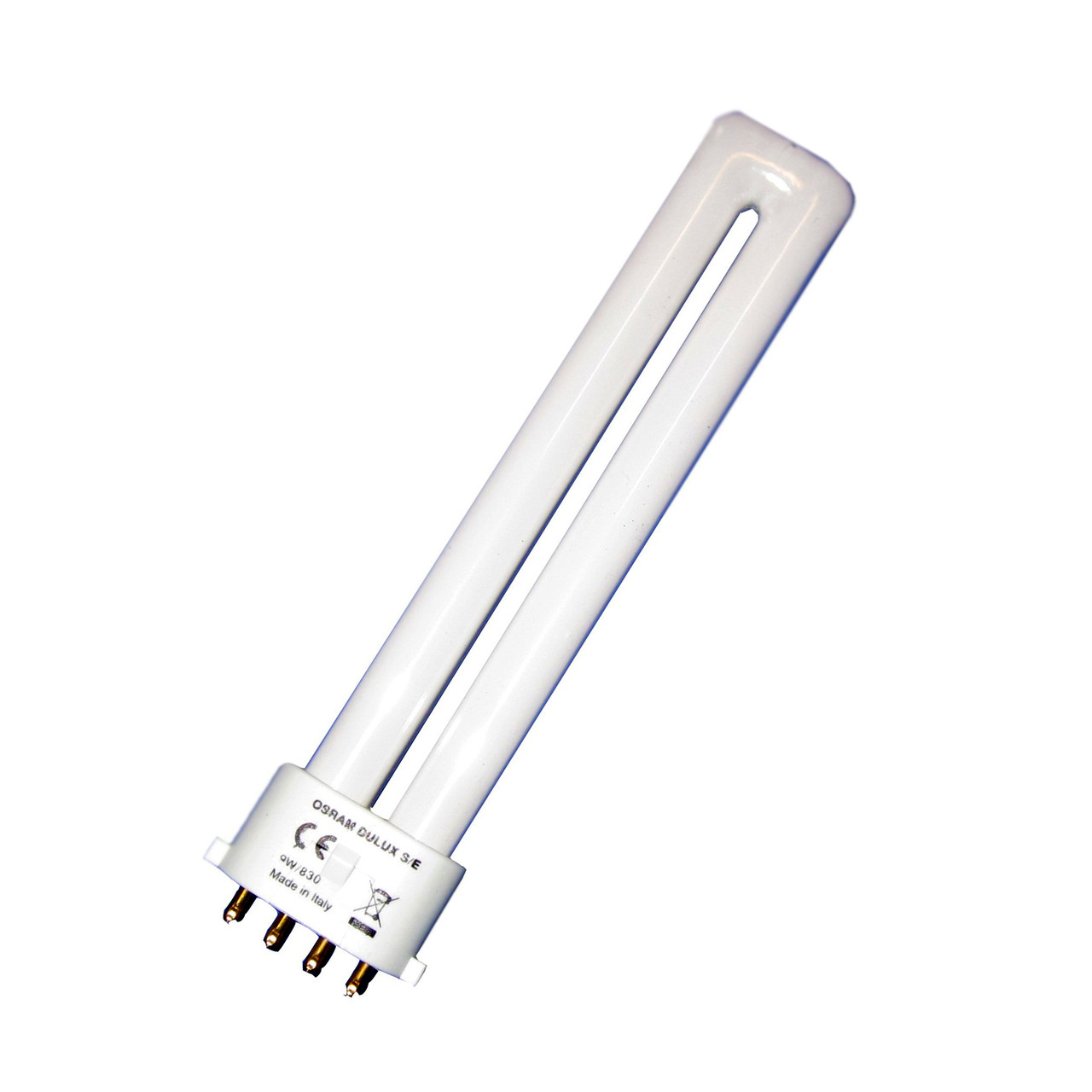 Лампа люминесцентная компактная КЛЛ DULUX S/E 11W/840 2G7 10X1 OSRAM - фото 1 - id-p171392459