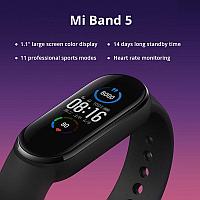 Фитнес-браслет Xiaomi Mi Band 5 черный