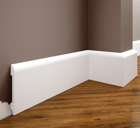 Плтинтус дюрополимер 78мм CEZAR LPC-11