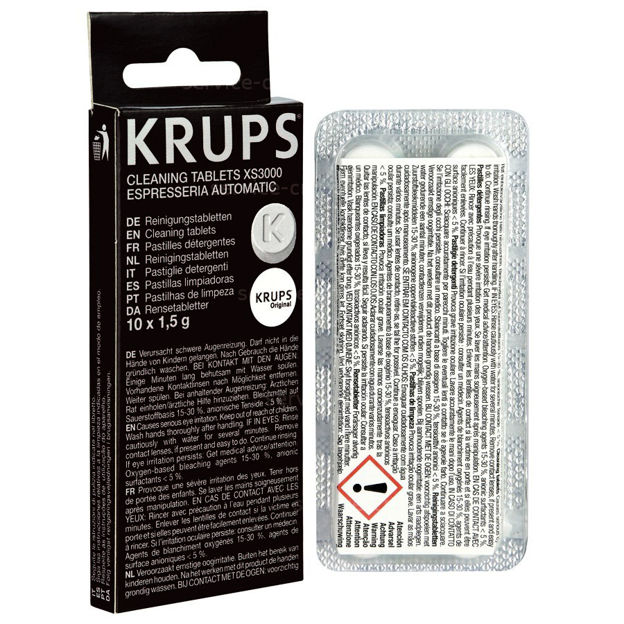 Таблетки для удаления кофейного жира для кофемашины KRUPS - фото 3 - id-p116090989