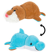 Вывернушка 2 игрушки в одной / морж-дельфин