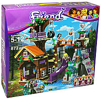 Конструктор Friends 3019/10497 "Спортивный лагерь: дом на дереве" 872 детали (аналог LEGO 41122)