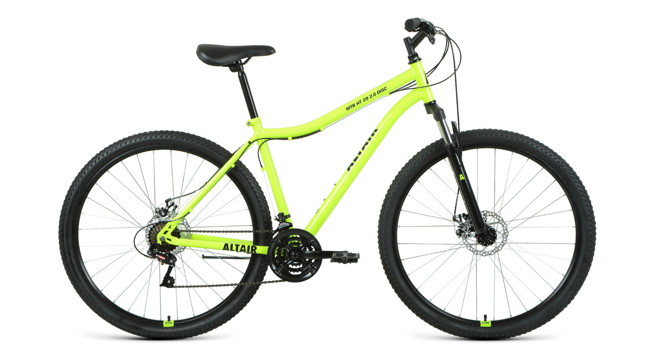 Altair MTB HT 29 2.0 disc ярко-зеленый/черный