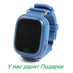 Детские умные часы SMART BABY WATCH Q80 WONLEX (G72Wifi)  Антистресс пупырка Pop It Синие
