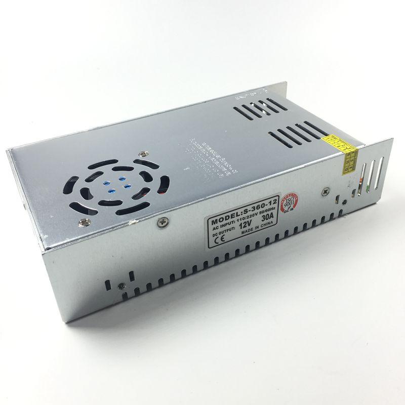 Блок питания 360W с кулером 12V для светодиодной ленты (драйвер) - фото 1 - id-p171426088