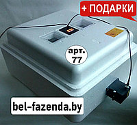 Инкубатор Несушка 104 (Цифр.табло, 12 Вольт, Автомат) для яиц