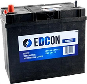 Автомобильный аккумулятор Edcon DC45330L (45 А/ч)