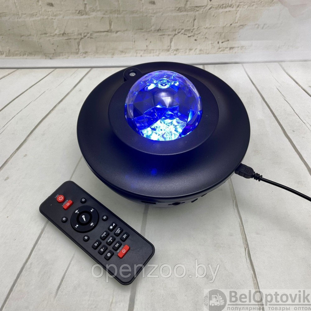 Музыкальный проектор ночник звездного неба Starry Projector Light (10 световых режимов, 3 уровня яркости, - фото 3 - id-p171009266