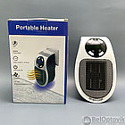 Портативный электрический мини обогреватель с пультом ДУ Portable Heater 500 W (2 режима работы, таймер), фото 10