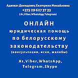 АДВОКАТ, защитник, представитель потерпевшего,юрлиц и ИП по административным делам -  Демидовец Е.М. Опыт 24 г, фото 3