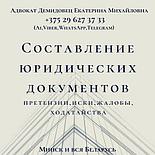 АДВОКАТ, защитник, представитель потерпевшего,юрлиц и ИП по административным делам -  Демидовец Е.М. Опыт 24 г, фото 2