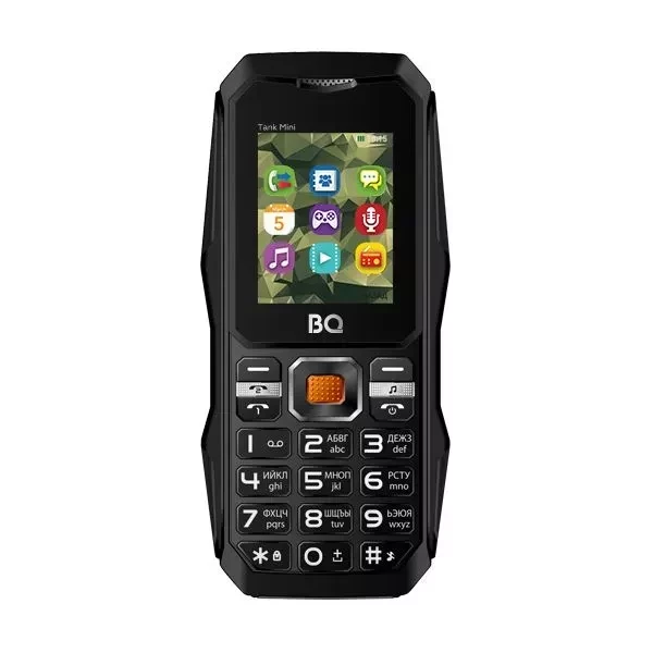 Мобильный телефон BQ-Mobile BQ-1842 Tank mini (черный)