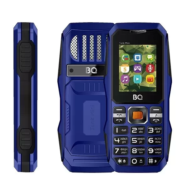 Мобильный телефон BQ-Mobile BQ-1842 Tank mini (темно-синий)
