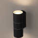 Светильник WL28 ЭРА Декоративная подсветка 2*GU10 MAX35W IP54 черный, фото 2