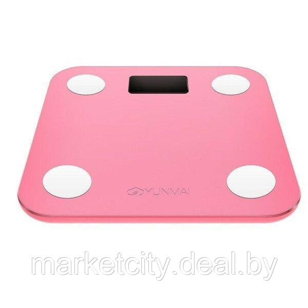 Умные весы Xiaomi Yunmai Mini M1501 Smart Body Fat Scale Pink - фото 3 - id-p171452654