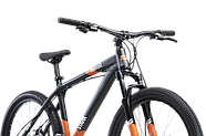 Велосипед STARK Shooter-1 черный/белый/оранжевый, фото 2