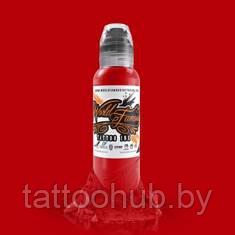 Краска World Famous Tattoo Ink Paul Rogers Red 15 мл - фото 1 - id-p171455839