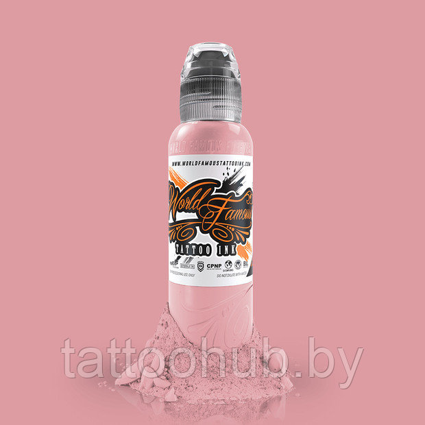 Краска World Famous Tattoo Ink Pink Grapefruit 15 мл - фото 1 - id-p171458845