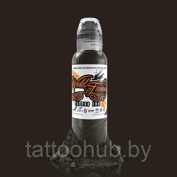 Краска World Famous Tattoo Ink Badlands Brown 15 мл - фото 1 - id-p171465694