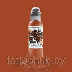 Краска World Famous Tattoo Ink Burnt orange 15 мл - фото 1 - id-p171465726