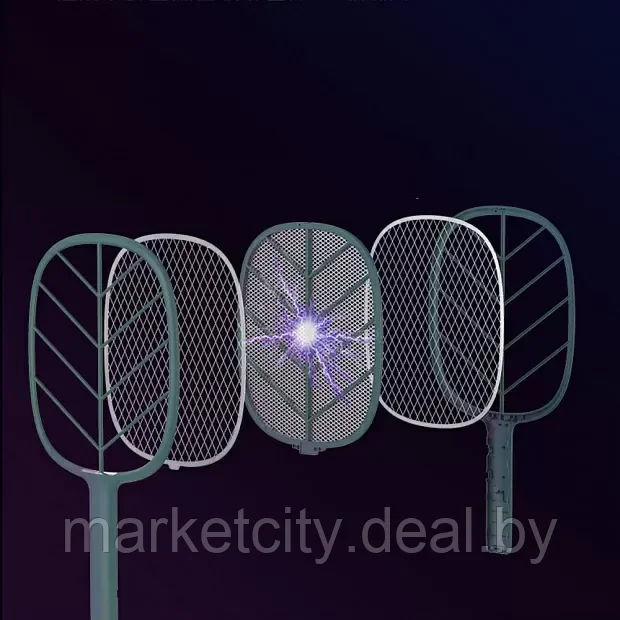 Электрическая мухобойка Xiaomi Solove P2 Electric Mosquito Swatter, черный, серый - фото 3 - id-p171465779
