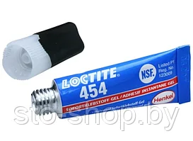 LOCTITE 454 Клей ГЕЛЬ цианакрилатный профессиональный, общего назначения 3г (Колпачок отдельно)