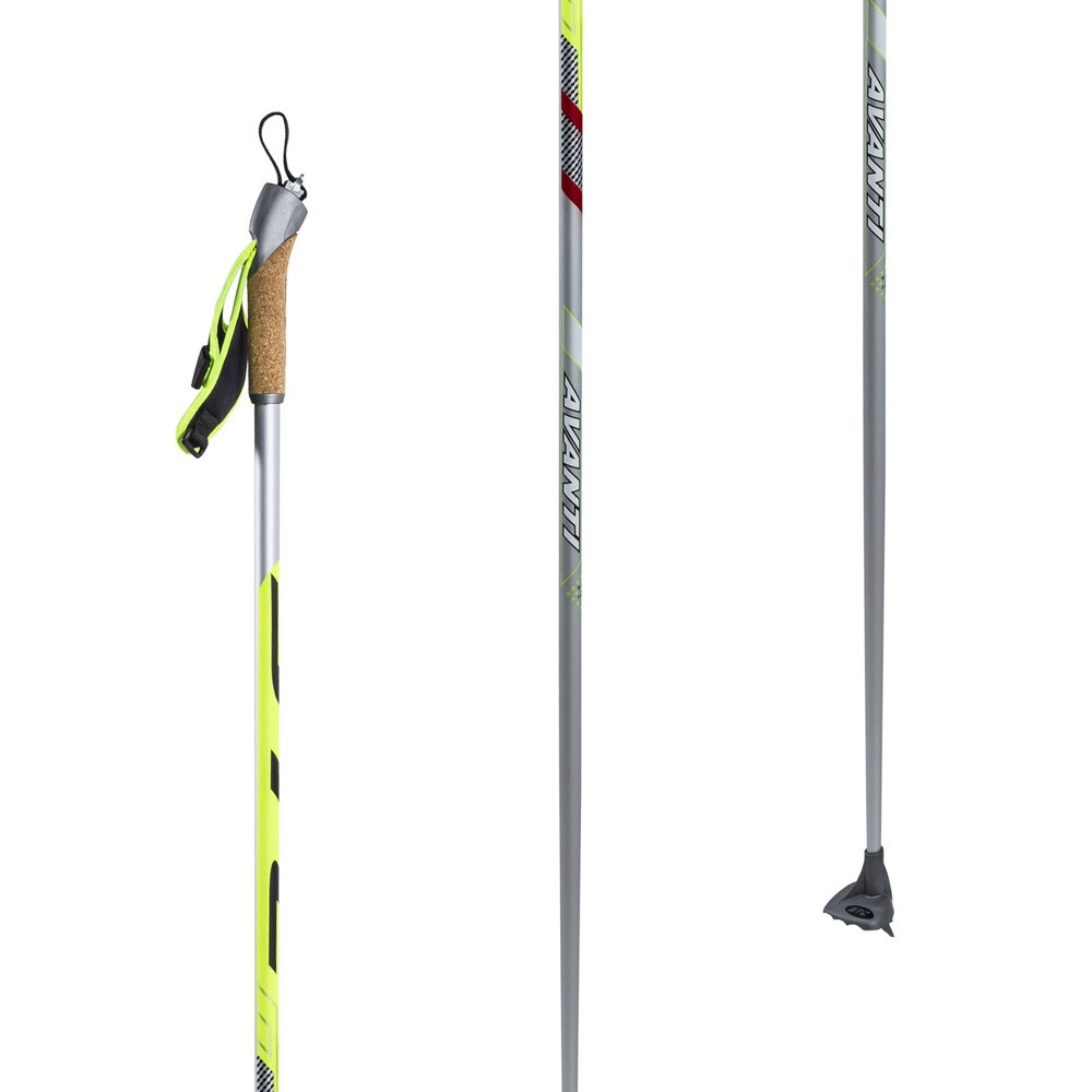 Лыжные палки STC Avanti 175 см углеволокно - фото 2 - id-p171470847