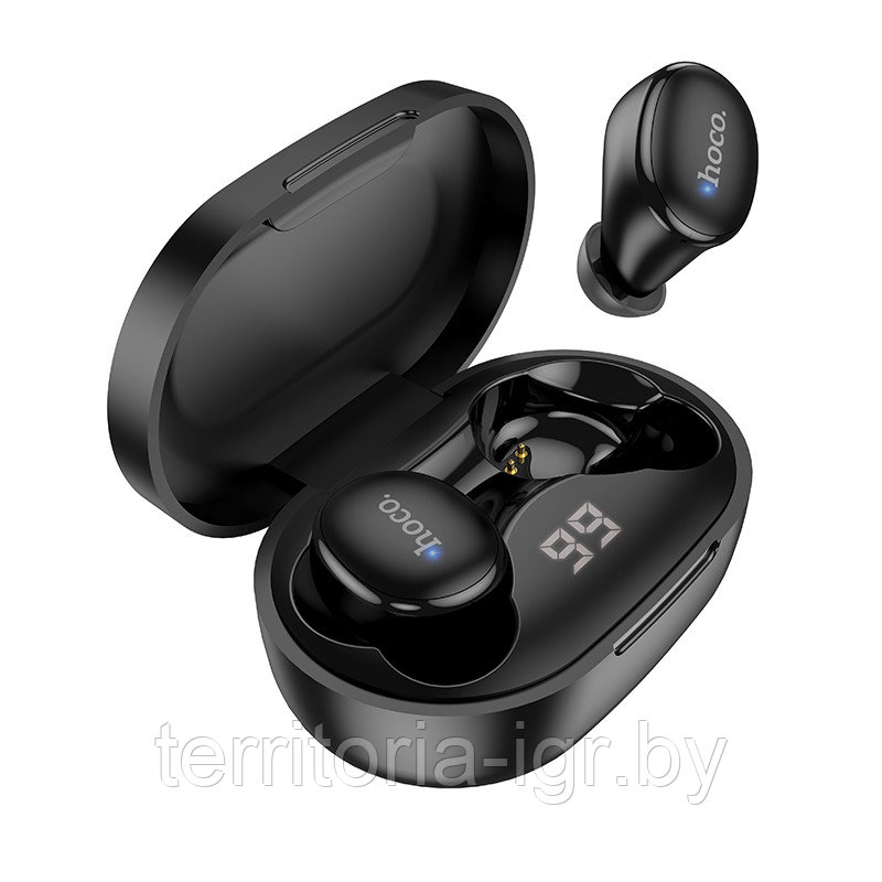 Беспроводная Bluetooth-гарнитура EW11 TWS черный Hoco - фото 4 - id-p171471178