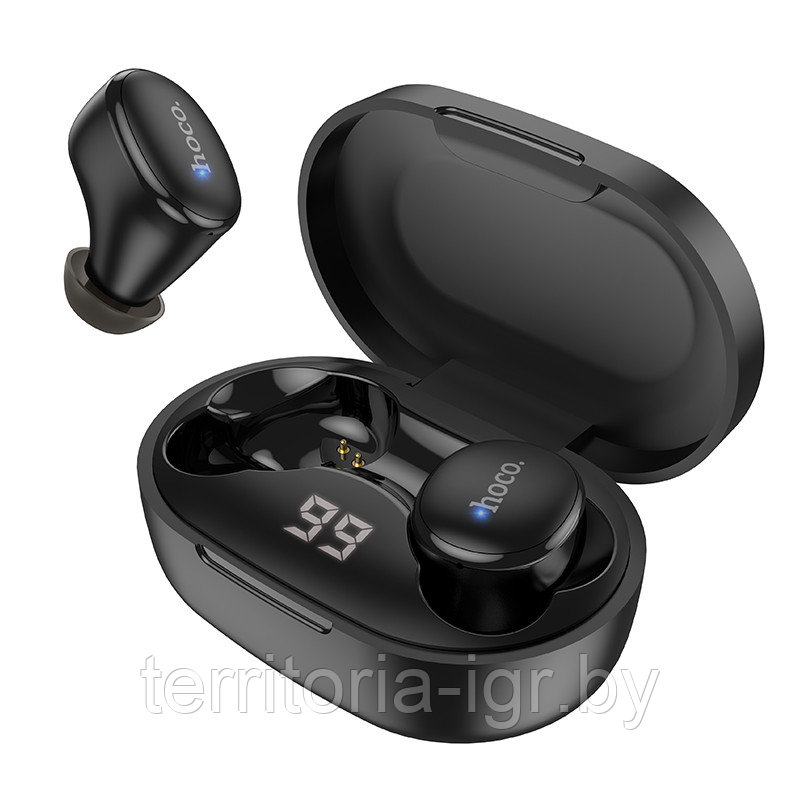 Беспроводная Bluetooth-гарнитура EW11 TWS черный Hoco - фото 6 - id-p171471178