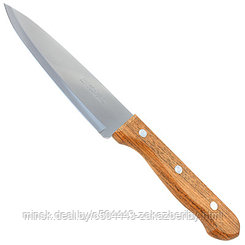 "Tramontina Dynamic" Нож кухонный 15cм, деревянная ручка, широкое лезвие (Бразилия)