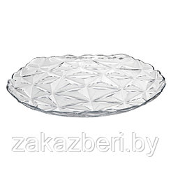 "Эстрелла (Estrella)" Тарелка мелкая стеклянная 280мм, набор 6шт, цветная коробка, Pasabahce (Турция)