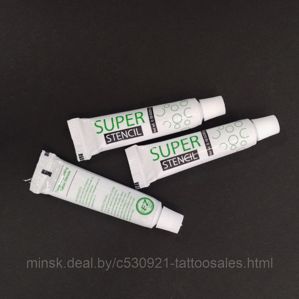 Трансферный гель для перевода рисунка на кожу Super Stencil