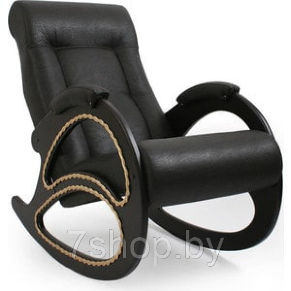 Кресло-качалка Импэкс Модель 4 венге, обивка Dundi 108 - фото 1 - id-p171513044